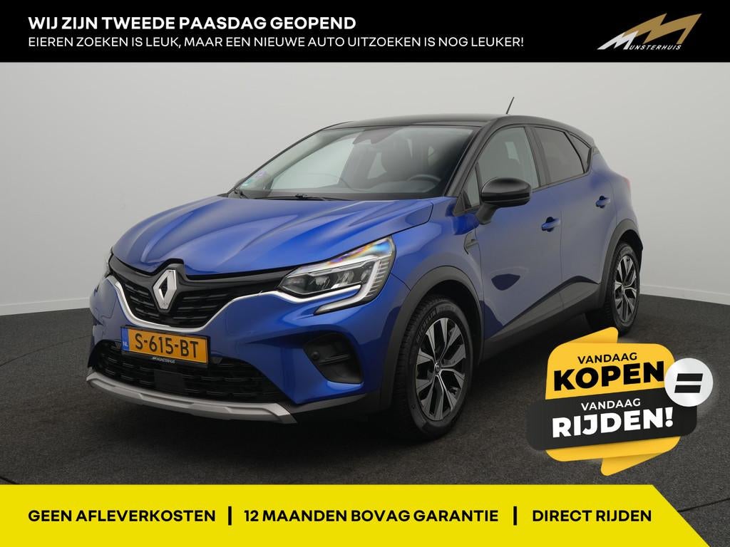 Renault Captur TCe 90 Evolution - Occasion Lease vanaf €39, Voorwielaandrijving, 12 maanden, Gebruikt, Leder en Stof