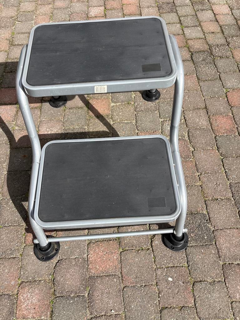 Caravan opstapje, Ophalen, Gebruikt