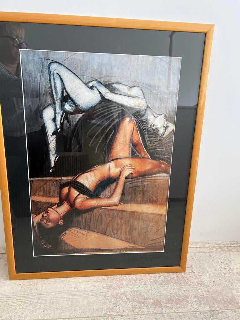 Schilderij van Nico Vrielink, Ophalen