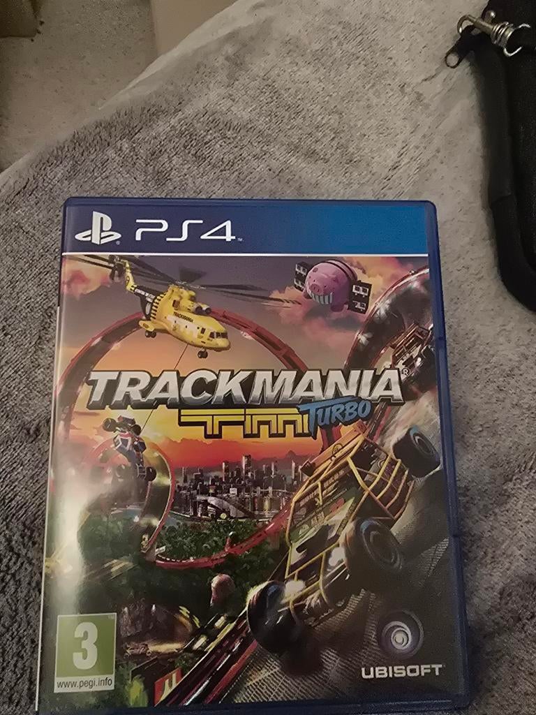 Trackmania Turbo PS4 - Racegame met adrenaline, Spelcomputers en Games, 1 speler, Racen en Vliegen, Ophalen of Verzenden, Zo goed als nieuw