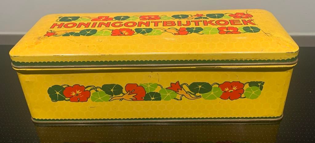 Honingontbijtkoekblik, Ophalen of Verzenden, Gebruikt, Koek(jes), Verkade