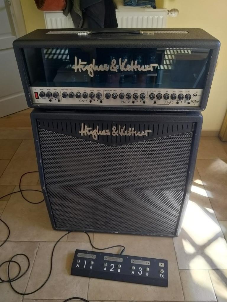 Hughes & Kettner TriAmp MK1 Full Stack - 6 Kanalen, Muziek en Instrumenten, Versterkers | Bas en Gitaar, Ophalen, Gebruikt, Gitaar