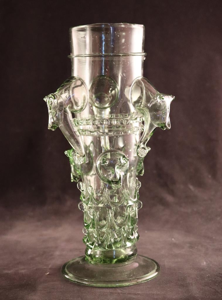 Venetiaanse vaas van geblazen glas, Ophalen of Verzenden