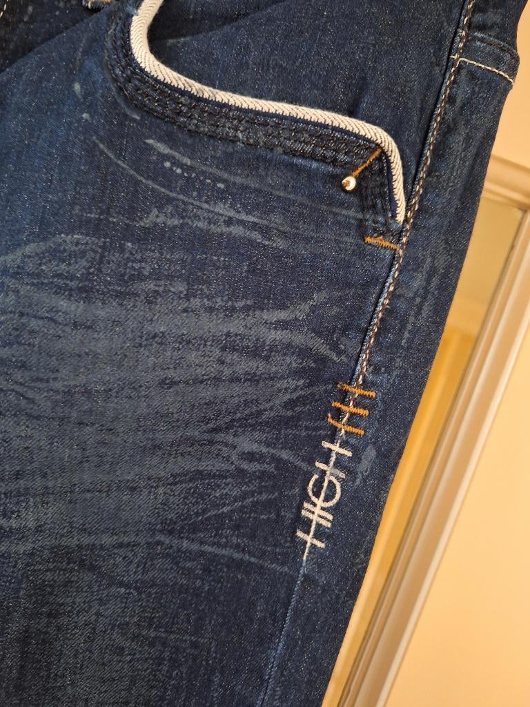 High Use jeans 36 S W 28 29 nieuwstaat, Kleding | Dames, Zo goed als nieuw, W30 - W32 (confectie 38/40), Verzenden, High Use