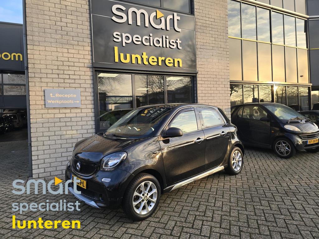 smart forfour 1.0 Business Solution, Auto's, Smart, Gebruikt, 4 stoelen, Zwart, Origineel Nederlands