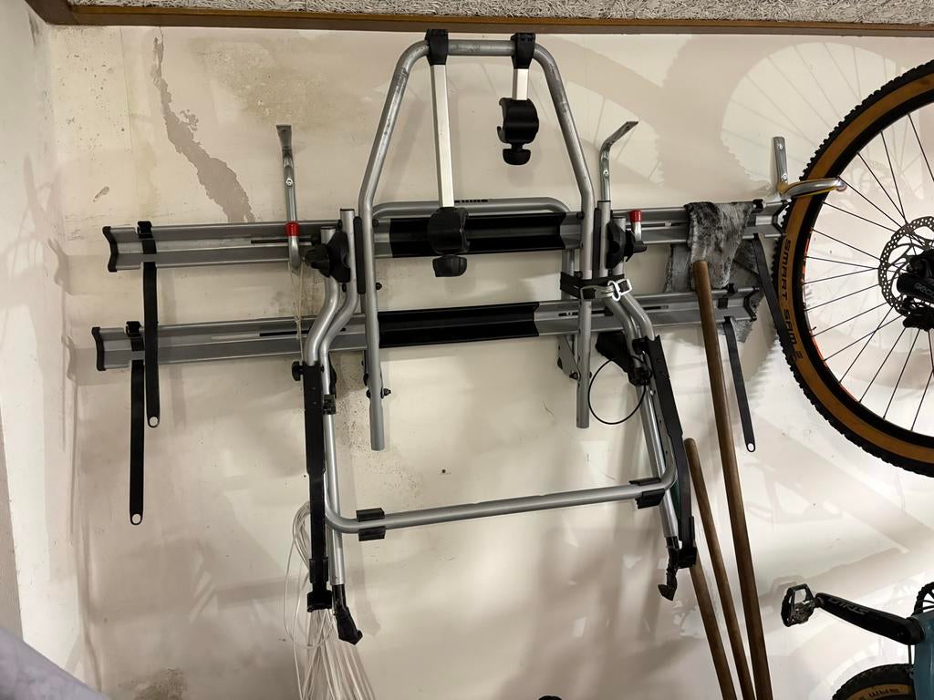 Thule fietsendrager voor achterklep, Ophalen of Verzenden, 2 fietsen, Gebruikt, Achterklepdrager