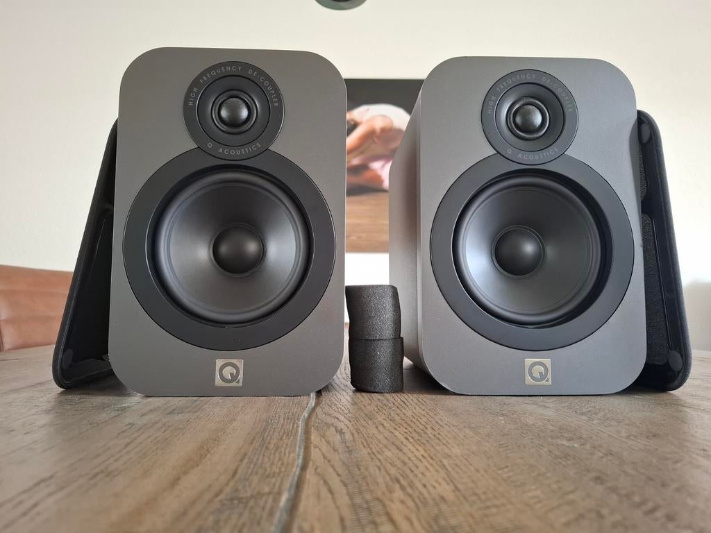 Q Acoustics 3020 boekenplank luidsprekers, Audio, Tv en Foto, Luidsprekers, Ophalen