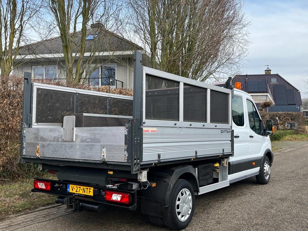 Ford Transit 350 2.2 125PK DC driezijdige kipper | dubbelluc, 13 km/l, Euro 5, Gebruikt, 4 cilinders