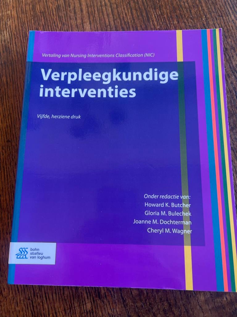Verpleegkundige interventies, Ophalen of Verzenden, Zo goed als nieuw, Sociale wetenschap