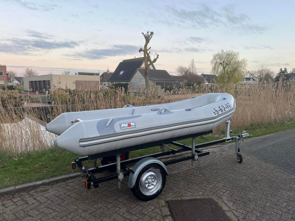Hypalon rib avon, Watersport en Boten, Gebruikt, Benzine, Minder dan 70 pk, Overige materialen
