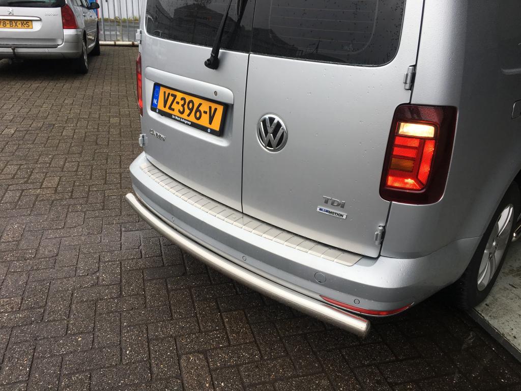 VW Caddy MK IV achterbumper-plaat, Auto diversen, Tuning en Styling, Niet ingevuld, Niet ingevuld, Niet ingevuld