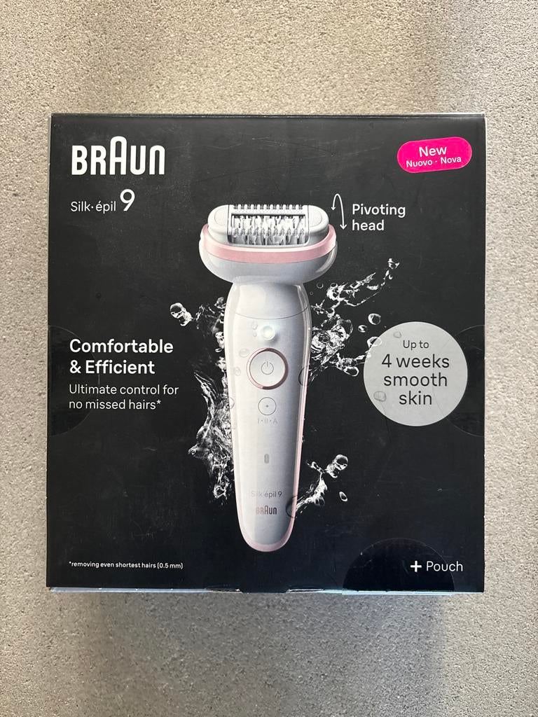Braun Silk-épil 9 epilator, -, -, Overige typen, Nieuw