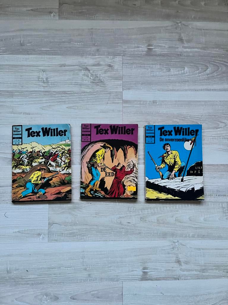 Tex Willer Classics stripboeken, Boeken, Stripboeken, Meerdere stripboeken, Ophalen of Verzenden, Gelezen