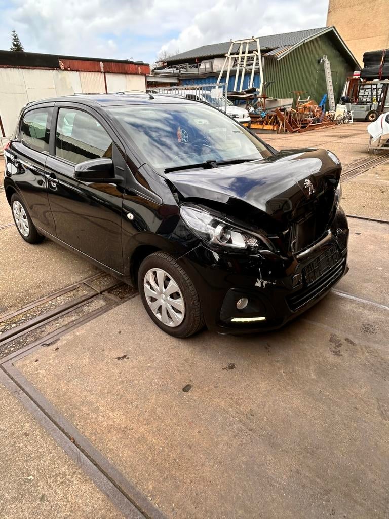 Peugeot 108 electr ramen AIRCO 2016, Auto diversen, Ophalen, Zwart, Handgeschakeld, 1000 cc