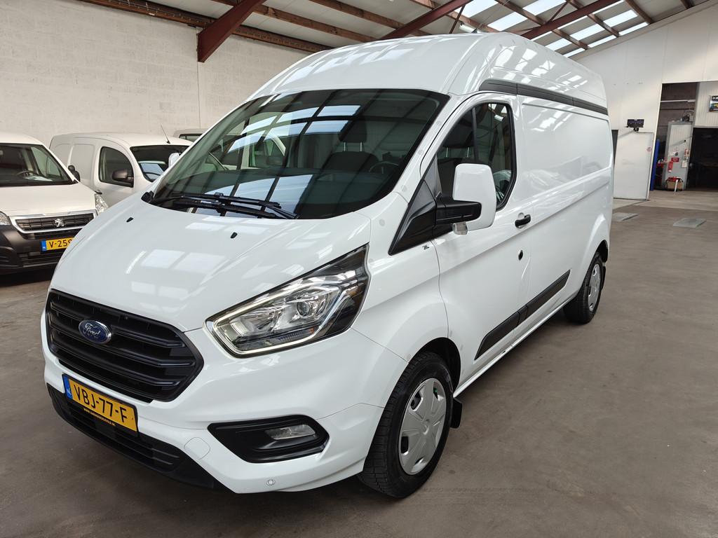 Ford Transit Custom 320 2.0 TDCI L2H2 Trend 55DKM!, Voorwielaandrijving, Gebruikt, 4 cilinders, Wit
