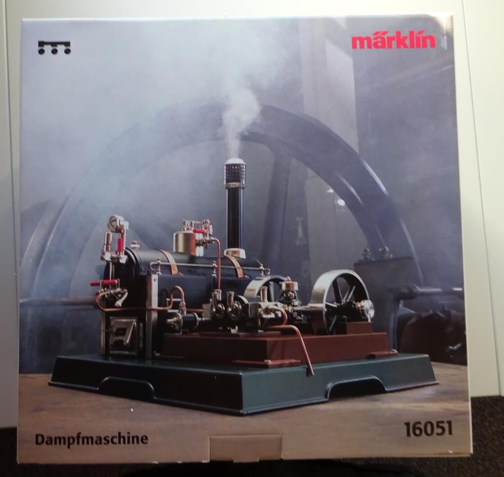 Marklin 16051 Dampfmaschine - NIEUW - compleet in doos, Ophalen, Wisselstroom, Locomotief, Nieuw