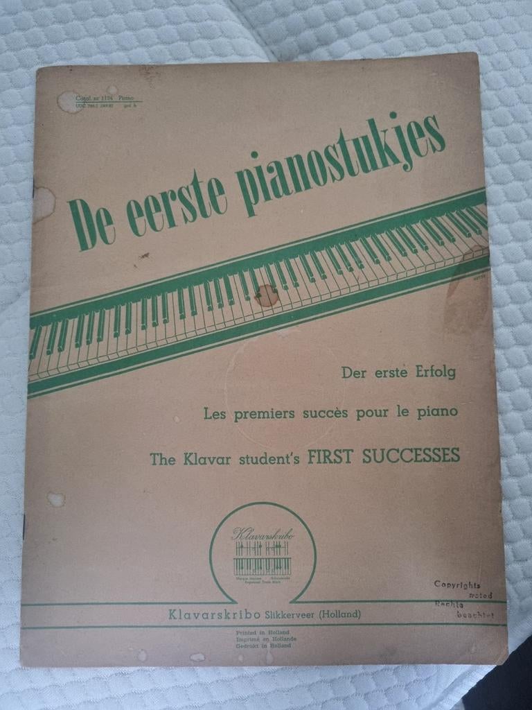 Klavarskribo - gemakkelijke piano /orgel stukjes, Muziek en Instrumenten, Gebruikt, Orgel, Klassiek, Ophalen of Verzenden