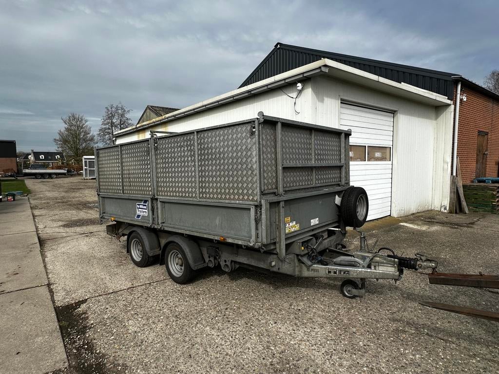 Ifor Williams TT3621 kipper, 360x196 3500kg, vol opties!, Ophalen, Gebruikt