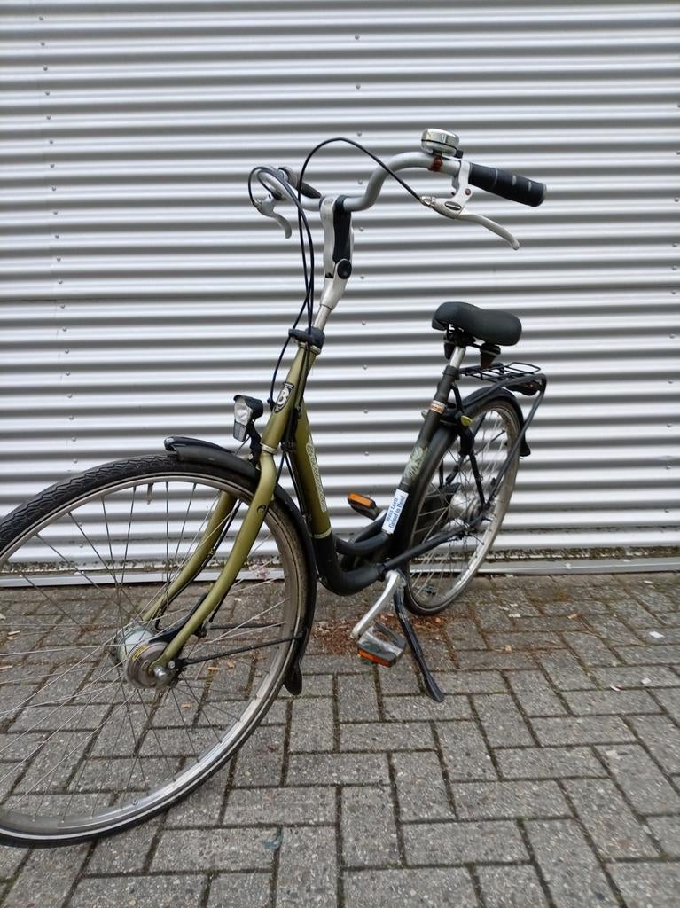 Batavus Damesfiets 7 versnellingen Groen, Ophalen of Verzenden, Gebruikt, Batavus