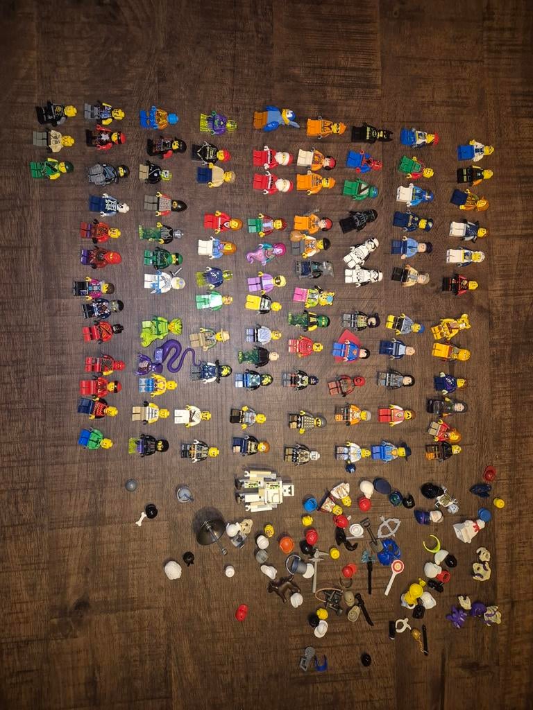 LEGO minifiguren ca. 100 stuks Star Wars Ninjago mix, Ophalen of Verzenden
