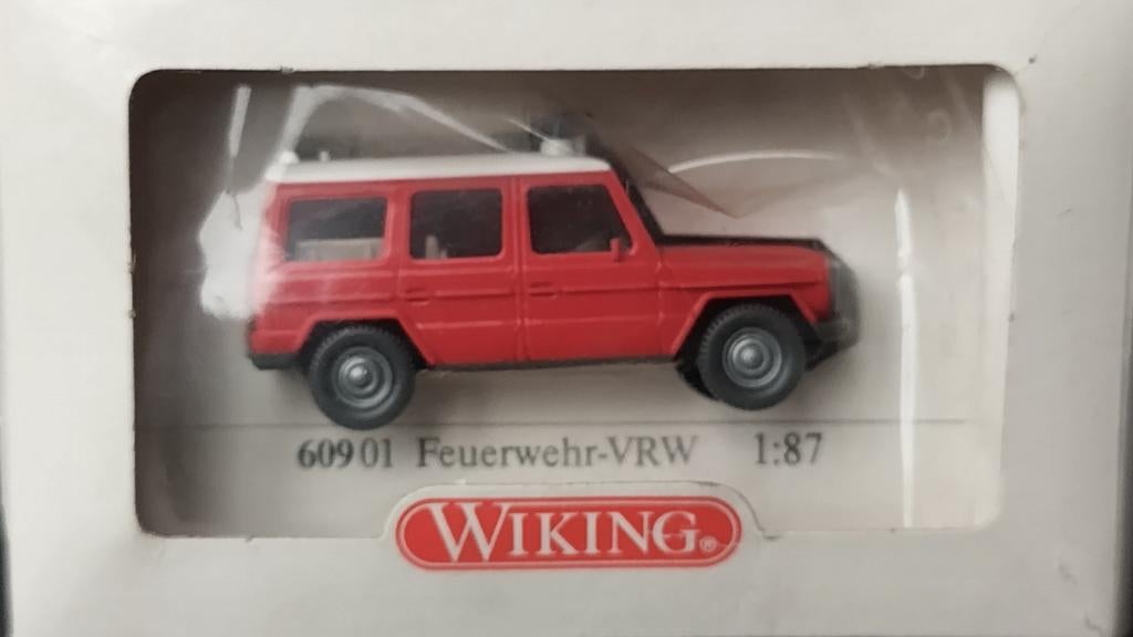 Mercedes Benz G klasse Feuerwehr 1:87 H0 Wiking Pol, Auto, Wiking, Nieuw, Wiking@wiking.de