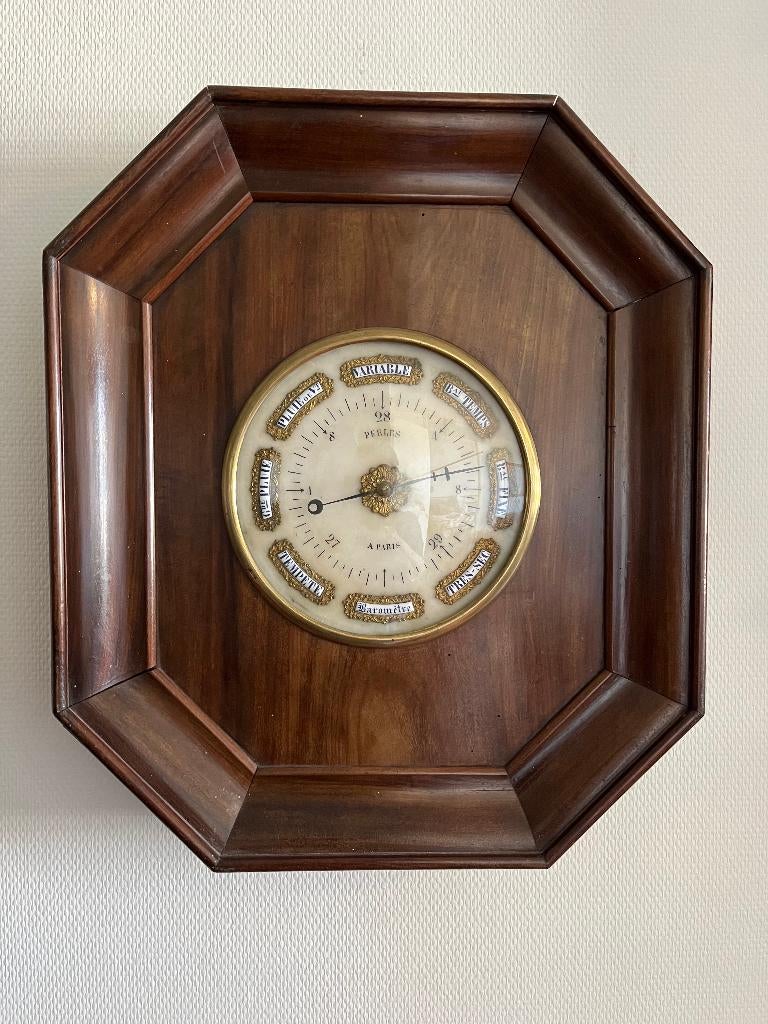 Antieke Franse barometer, Ophalen, Gebruikt, Barometer