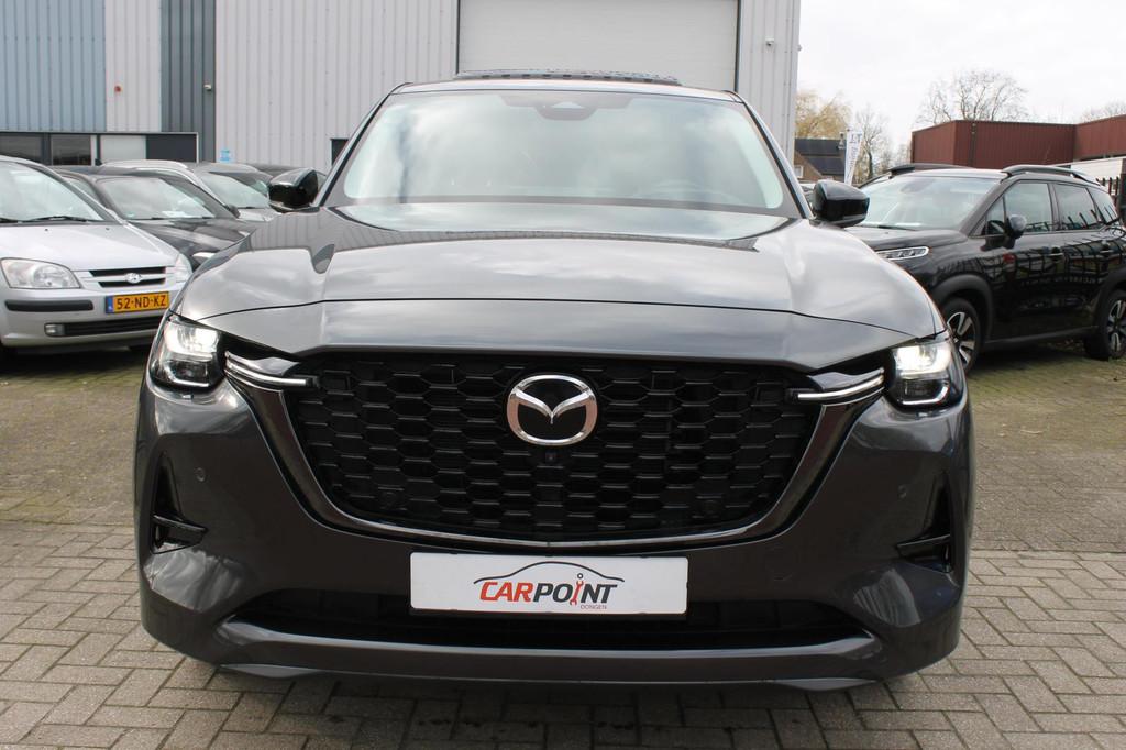 Mazda CX-60 2.5 e-SkyActiv PHEV Homura Pano ACC Drive Assist, Automaat, Gebruikt, Zwart, 4 cilinders