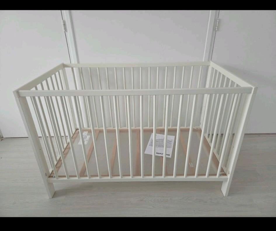 Witte baby box - IKEA Gulliver, Kinderen en Baby's, Boxen, Ophalen, Zo goed als nieuw, Rechthoekig