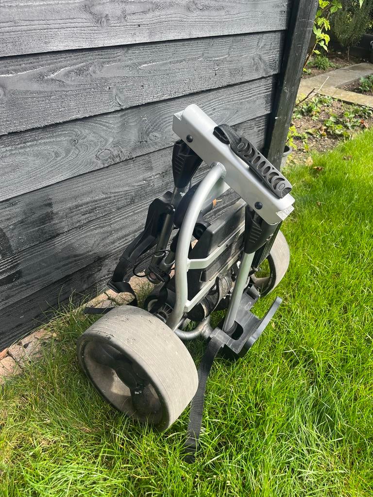 Elektrische golftrolley - inklapbaar, Sport en Fitness, Ophalen, Gebruikt, Golfkar, Overige merken