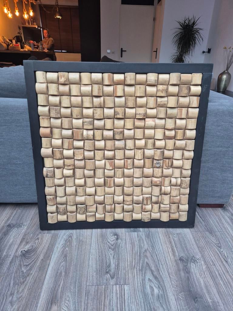 Japandi PTMD woodblock panel wanddecoratie / schilderij ptmd, Ophalen