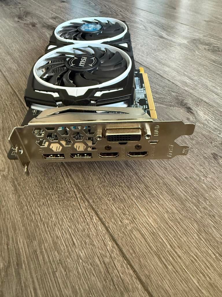 MSI Radeon RX 580 8GB OC Grafische Kaart, Computers en Software, Videokaarten, Gebruikt, AMD, PCI-Express 3.0, GDDR5, HDMI, Ophalen