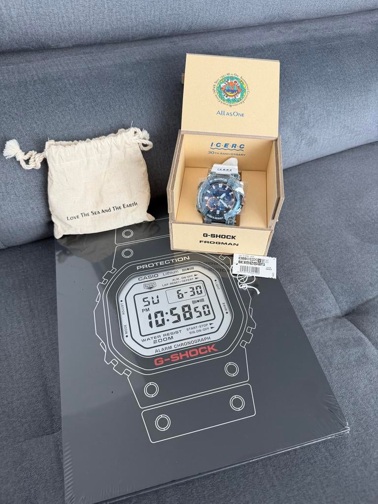 Casio G-Shock GWF-A1000K Frogman ICERC 30th Anniversary, Ophalen of Verzenden, Nieuw, Android