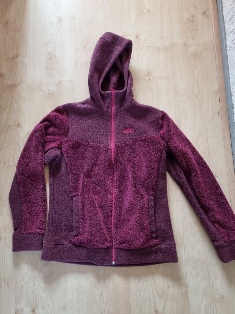 Jack Wolfskin vest meisje fuchsia maat 164, Kinderen en Baby's, Kinderkleding | Maat 164, Ophalen of Verzenden