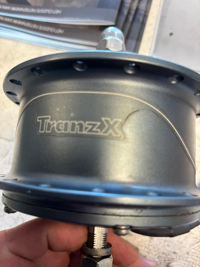 Nieuwe tranzx voorwiel motor, Fietsen en Brommers, Ophalen, Nieuw
