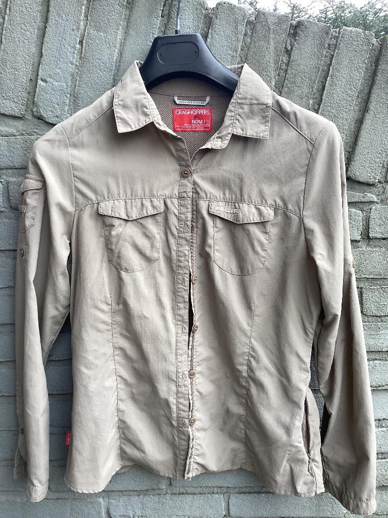 Craghopper tropen Dames blouse size S, Ophalen of Verzenden, Zo goed als nieuw, Kleding