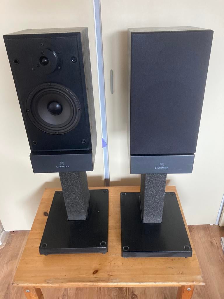 Linn Index, Zo goed als nieuw, Minder dan 60 watt, Front, Rear of Stereo speakers, Ophalen
