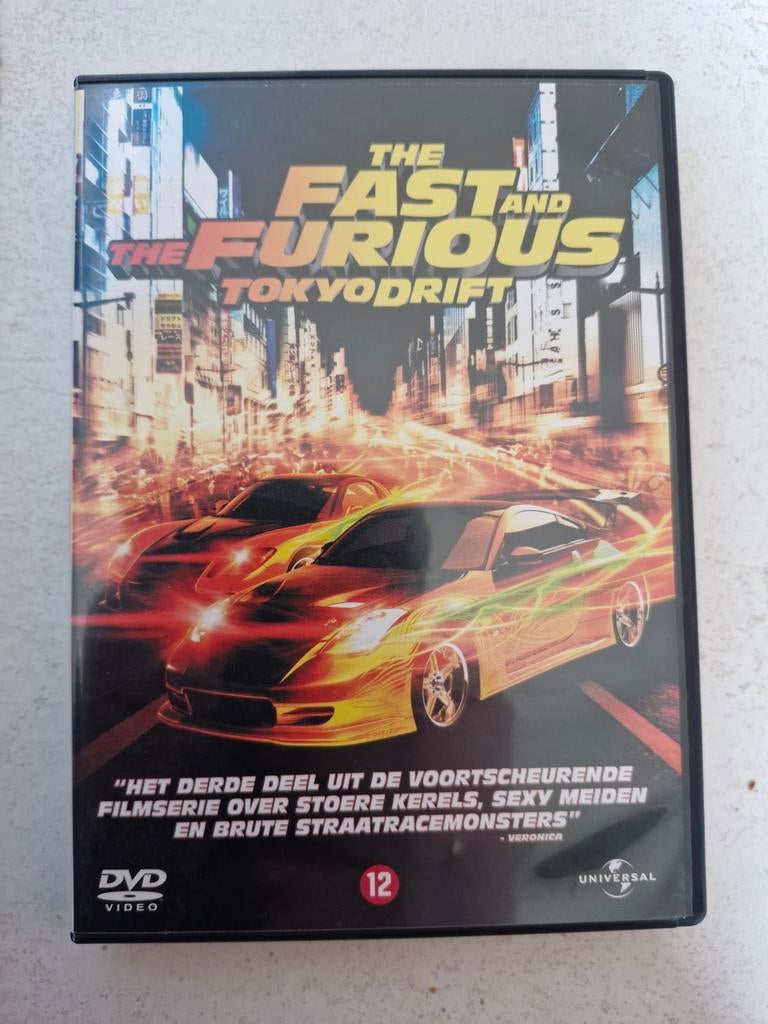 The Fast and the Furious: Tokyo Drift DVD, Vanaf 12 jaar, Ophalen of Verzenden, Gebruikt, Actiethriller