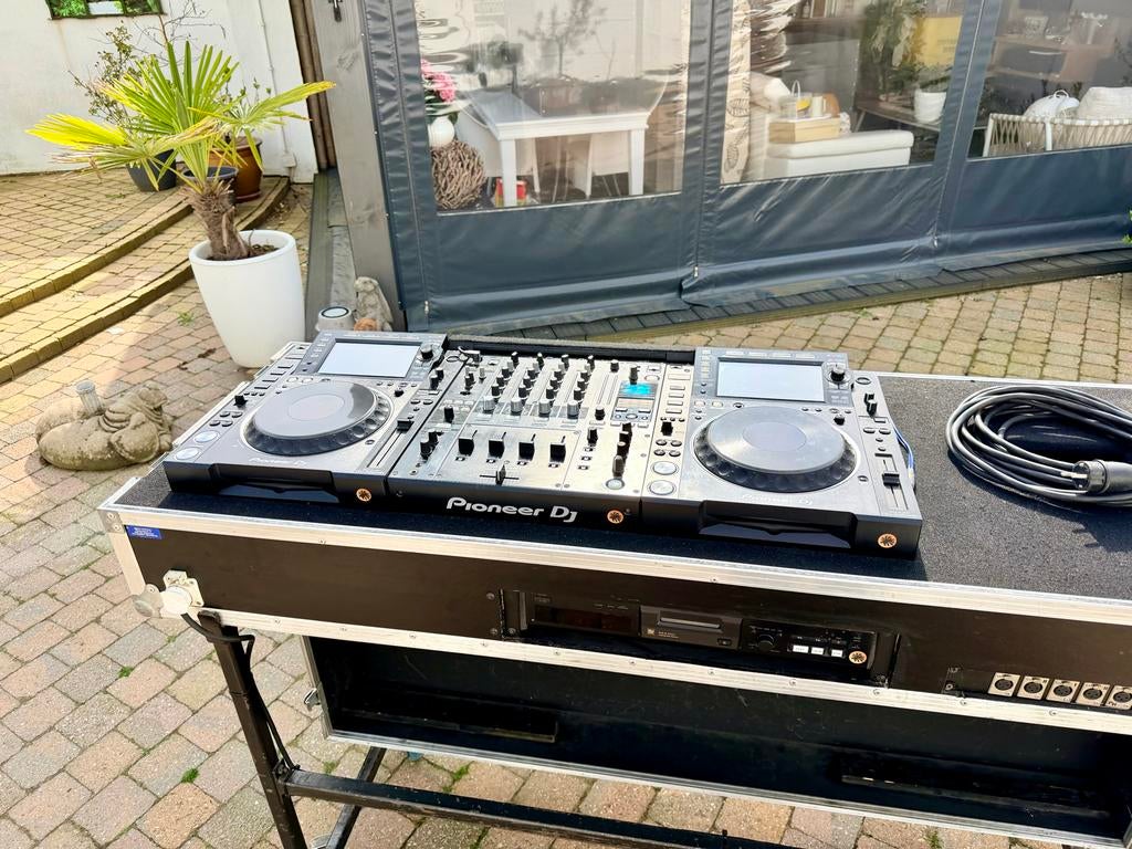 Complete Pioneer NXS2 DJ set met flightcase, Ophalen, Gebruikt, Dj-set, Pioneer