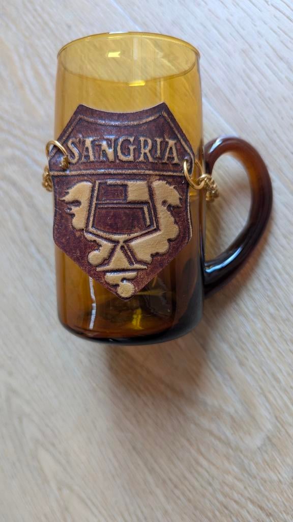 Vintage Sangriaglas, Ophalen of Verzenden, Zo goed als nieuw, Overige typen