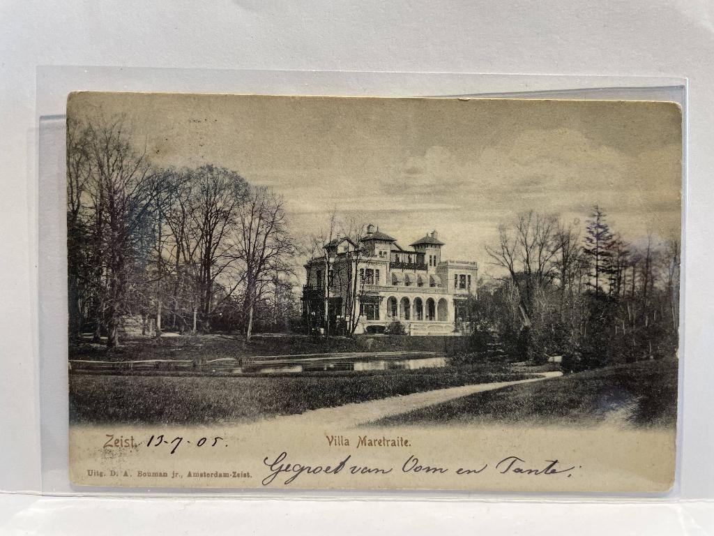 Zeist - Villa Mareltraite, Verzenden, Voor 1920, Gelopen, Utrecht