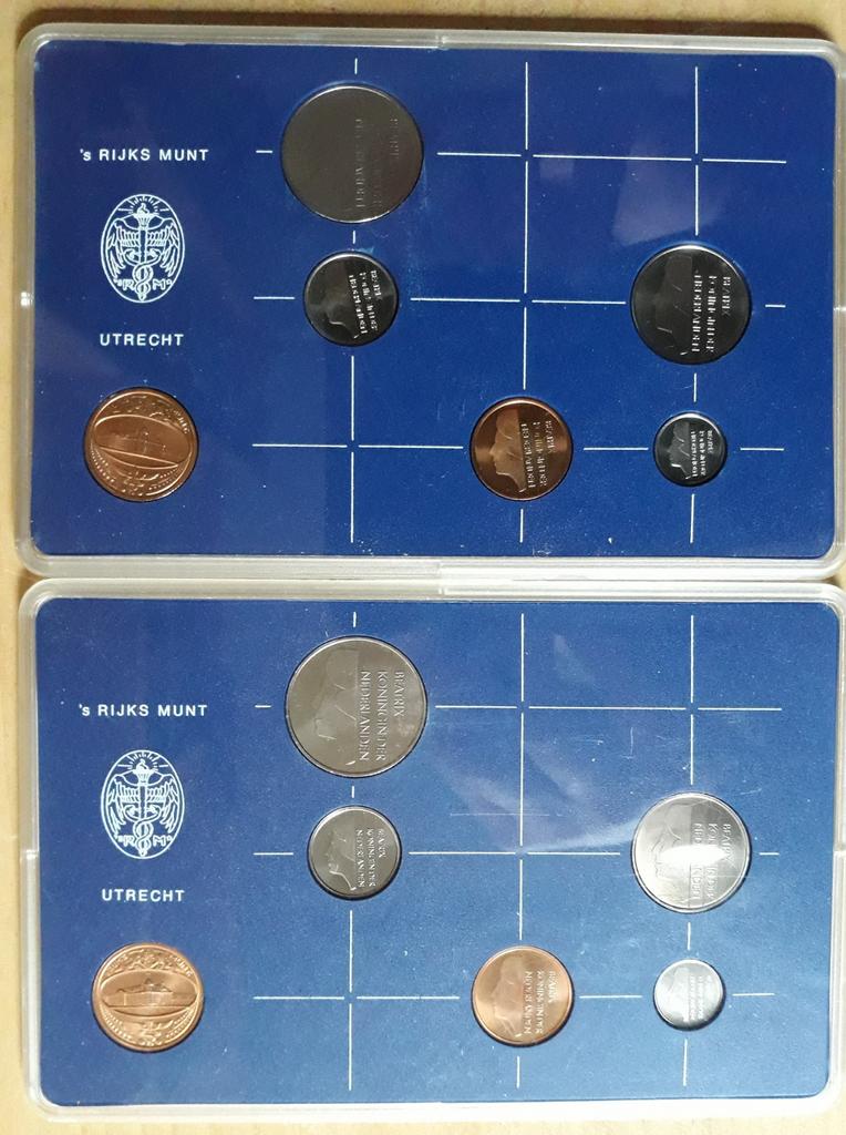 S'RIJKSMUNT UTRECHT  GULDEN SET, Ophalen of Verzenden, Overige landen, Overige waardes