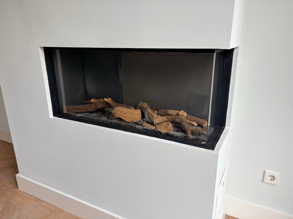 Inbouw gashaarden (2x) t.e.a.b., Huis en Inrichting, Haarden, Gebruikt, Gashaard, Ophalen