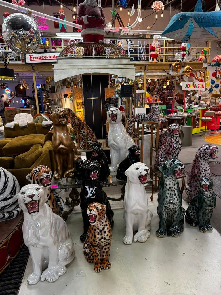 Grootste collectie dieren beelden uit italie van porselein!, Ophalen of Verzenden, Dier