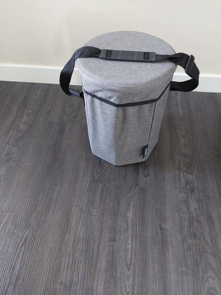 Nieuwe Koelbox / Poef - Senza To Sit To Coolerbag Grey, Ophalen of Verzenden, Nieuw, Koelbox, Koelelement