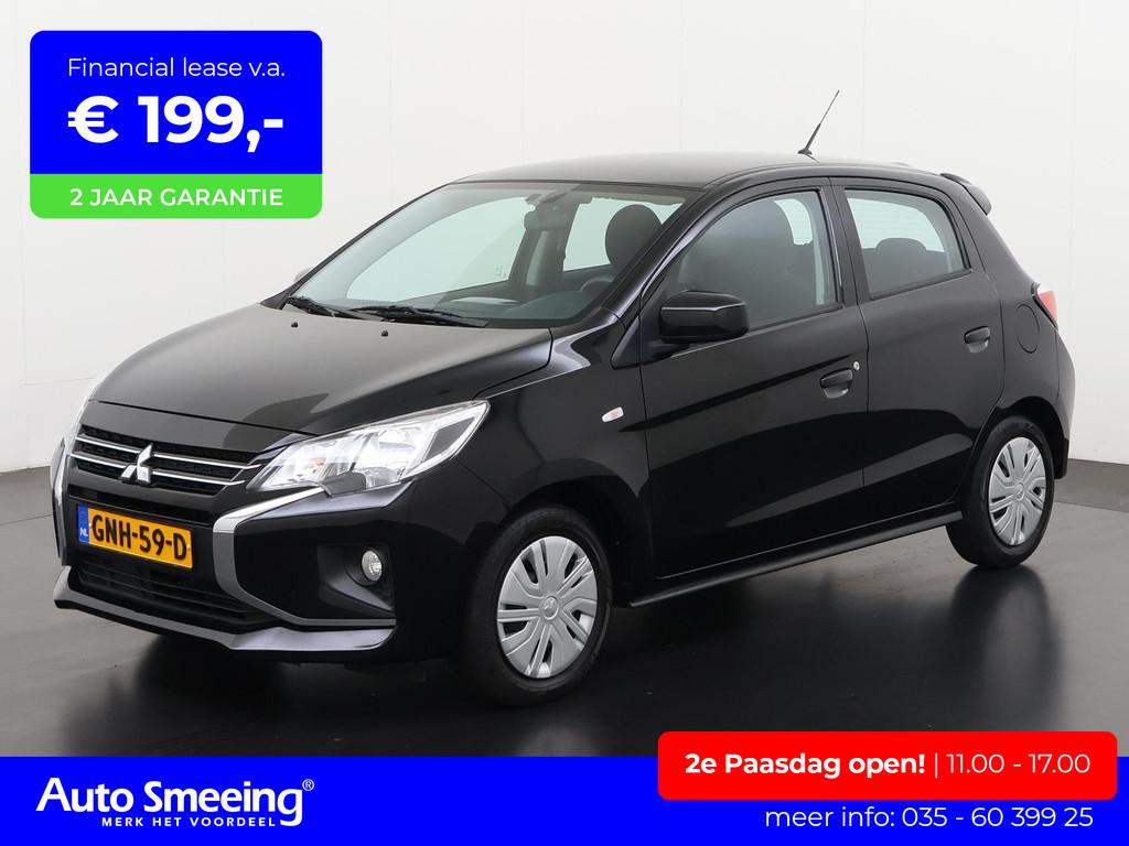 Mitsubishi Space Star 1.2 Active | Apple/Android Carplay | Z, Voorwielaandrijving, 12 maanden, Stof, Gebruikt