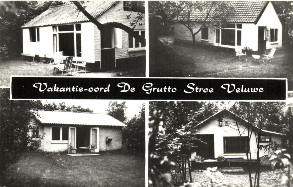 Vakantie-oord De Grutto Stroe Veluwe - 4 afb - ongelopen, Ophalen of Verzenden, Voor 1920, Ongelopen, Gelderland