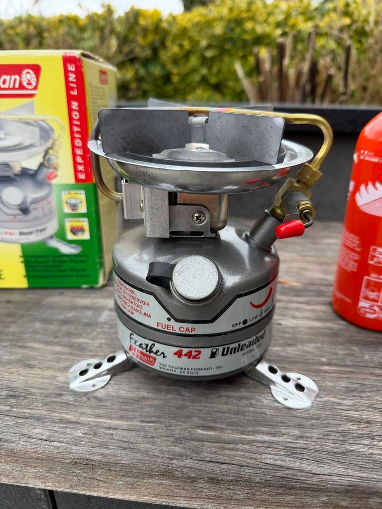 Z.G.A.N. Coleman 442 brander - Compleet met accessoires, Ophalen of Verzenden, Zo goed als nieuw