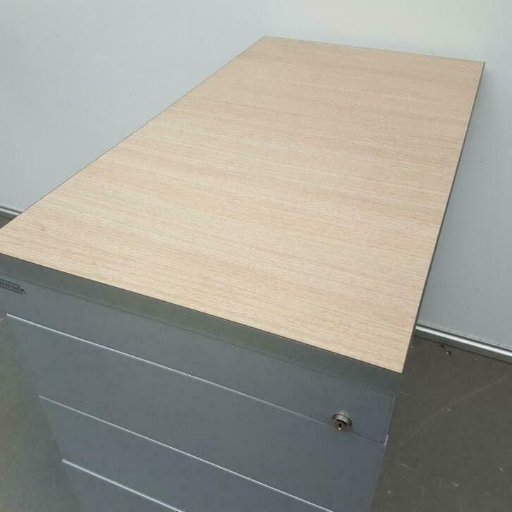 professionele Brink grijze standcontainers ladekasten, Ophalen, Gebruikt, 5 laden of meer, 50 tot 100 cm