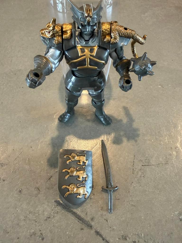 Power rangers Badguy Knasty Knight 100% Compleet, Kinderen en Baby's, Speelgoed | Actiefiguren, Gebruikt, Ophalen of Verzenden