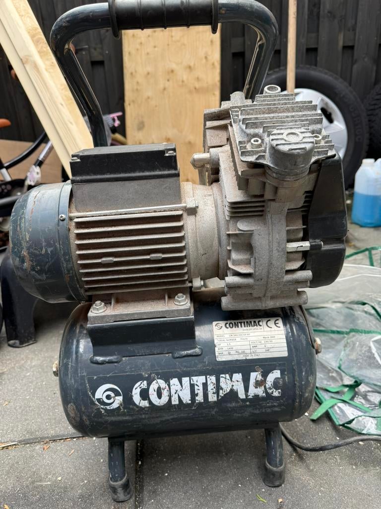 Contimac compressor, Ophalen, Gebruikt, 10 bar of meer, 200 tot 400 liter/min